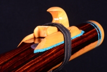 Cocobolo Native American Flute, Minor, Bass A-3, #I38G